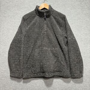 Vintage Telluride Clothing Company Sweater Gray 1/4 Zip Pullover Mens Size M
